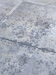 Driveway Concrete Chipping